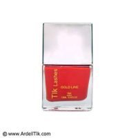 لاک ناخن تیک - ۱۳۴-natural-orange قرمز نارنجی ماتیکی