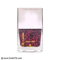 لاک ناخن تیک - ۳۸۳-natural-black اکلیلی مشکی قرمز