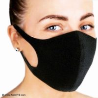 ماسک روسی  مشکی قابل شستشو ۱عددی